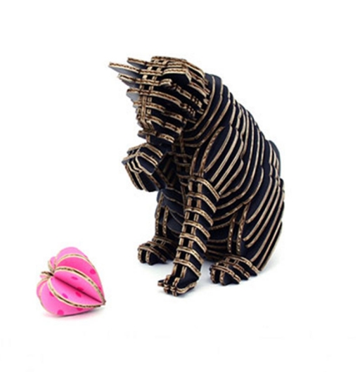 Tenon Art I'm Sorry Cat (Black, not assemble)